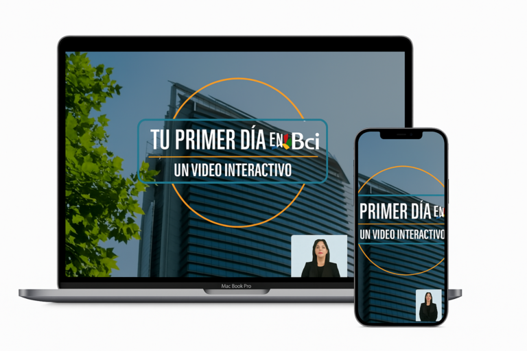Banco BCI tecnología interactiva
